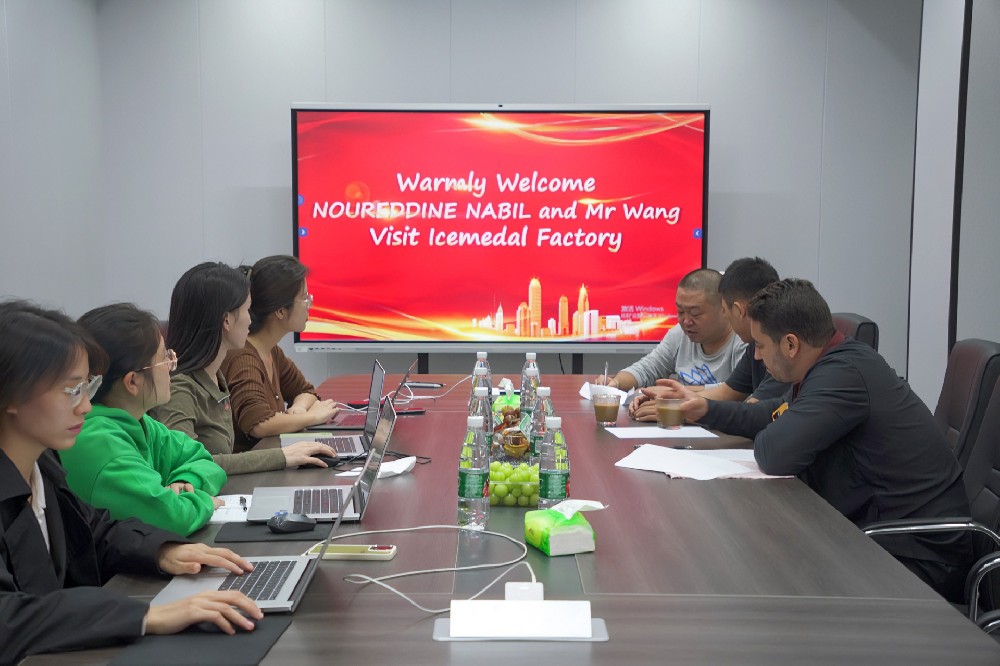 攜手并進，合作共贏！非洲阿爾及利亞客戶蒞臨冰勛制冷參觀考察！